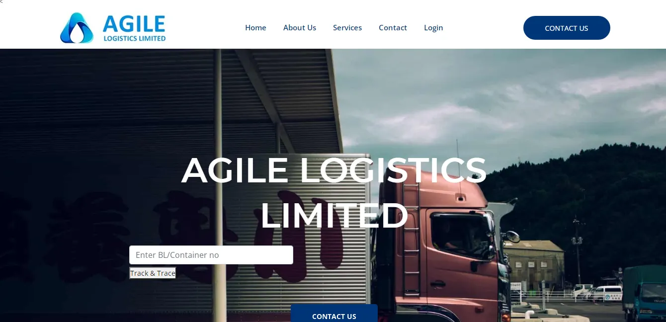 Agile Logistics — Corporate website