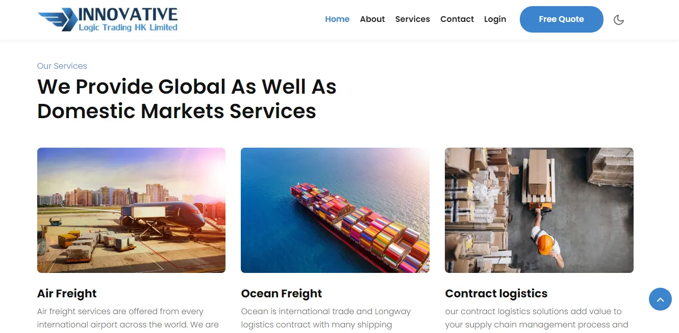 Innovative Logic Trading — International trading website